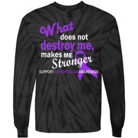 Fibromyalgia Make Me Stronger Tie-Dye Long Sleeve Shirt