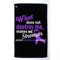 Fibromyalgia Make Me Stronger Golf Towel