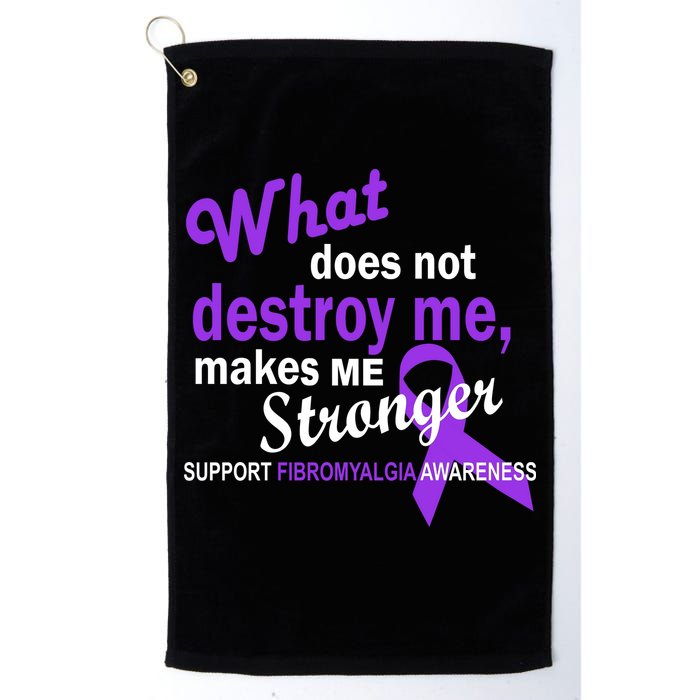 Fibromyalgia Make Me Stronger Golf Towel