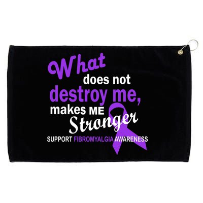 Fibromyalgia Make Me Stronger Grommeted Golf Towel