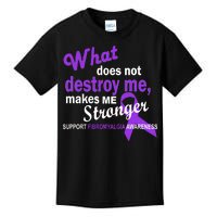 Fibromyalgia Make Me Stronger Kids T-Shirt