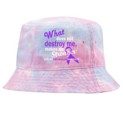 Fibromyalgia Make Me Stronger Tie-Dyed Bucket Hat