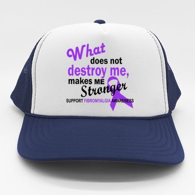 Fibromyalgia Make Me Stronger Trucker Hat