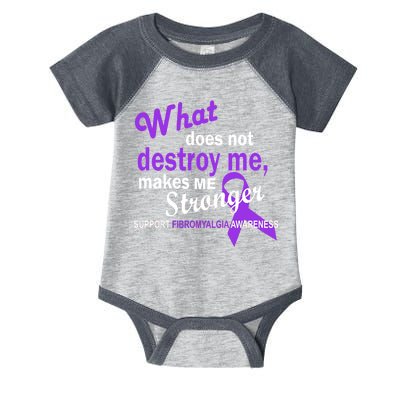 Fibromyalgia Make Me Stronger Infant Baby Jersey Bodysuit