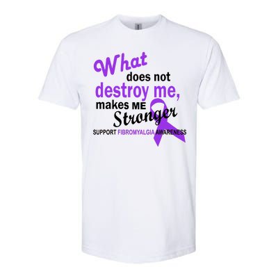 Fibromyalgia Make Me Stronger Softstyle® CVC T-Shirt