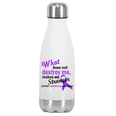 Fibromyalgia Make Me Stronger Stainless Steel Insulated Water Bottle