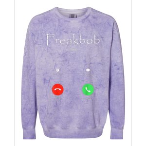 Freakbob Is Calling Freakabob Is Calling Colorblast Crewneck Sweatshirt