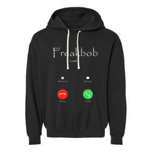 Freakbob Is Calling Freakabob Is Calling Garment-Dyed Fleece Hoodie