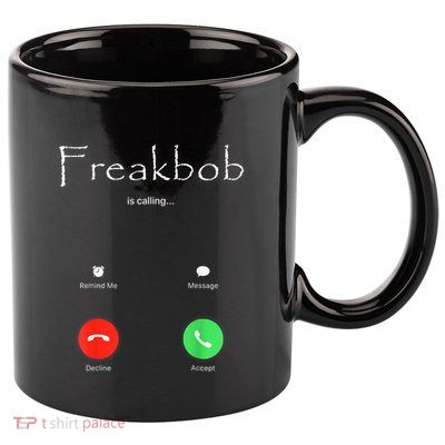Freakbob Is Calling Freakabob Is Calling 11oz C Handle Ceramic Mug