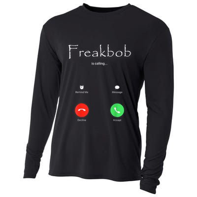 Freakbob Is Calling Freakabob Is Calling Cooling Performance Long Sleeve Crew