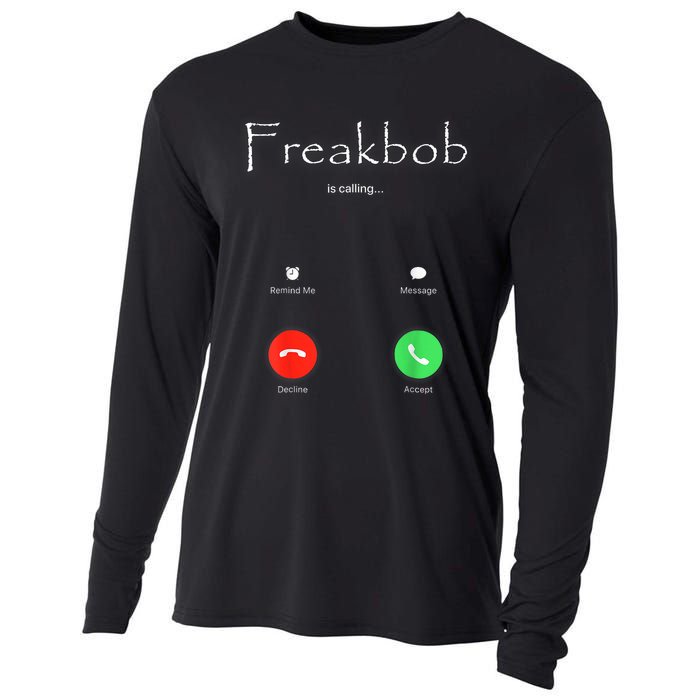 Freakbob Is Calling Freakabob Is Calling Cooling Performance Long Sleeve Crew