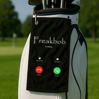Freakbob Is Calling Freakabob Is Calling Golf Towel