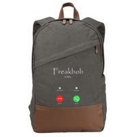 Freakbob Is Calling Freakabob Is Calling Cotton Canvas Backpack