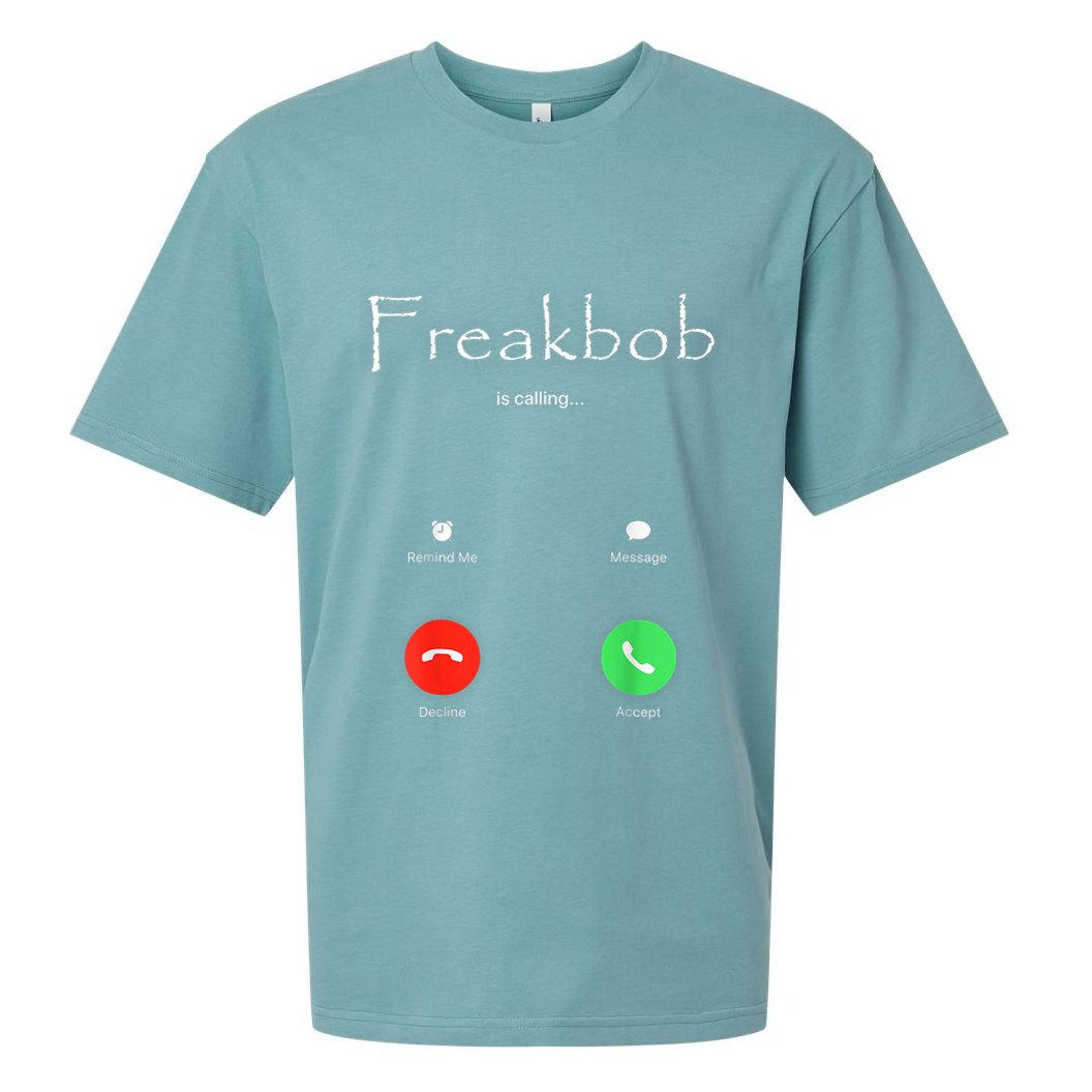 Freakbob Is Calling Freakabob Is Calling Sueded Cloud Jersey T-Shirt