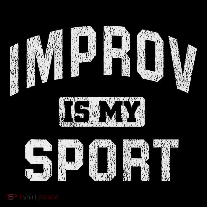 Funny Improv Comedy Gift Improv Is My Sport Baby Bodysuit