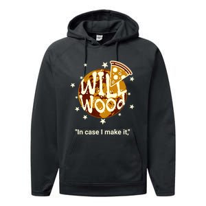 Funny In Case I Make It Classic Will Basic Wood Performance Fleece Hoodie