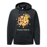 Funny In Case I Make It Classic Will Basic Wood Performance Fleece Hoodie