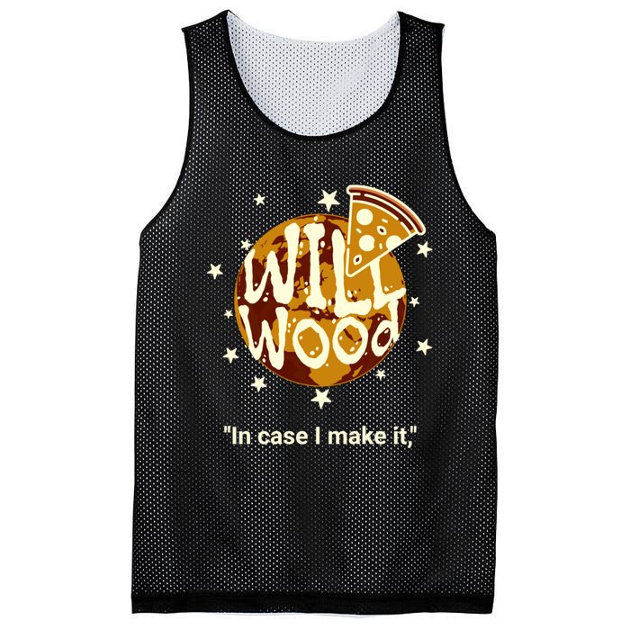 Funny In Case I Make It Classic Will Basic Wood Mesh Reversible Basketball Jersey Tank