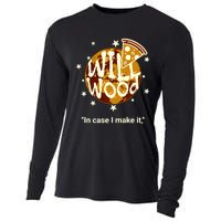 Funny In Case I Make It Classic Will Basic Wood Cooling Performance Long Sleeve Crew