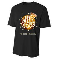 Funny In Case I Make It Classic Will Basic Wood Performance Sprint T-Shirt