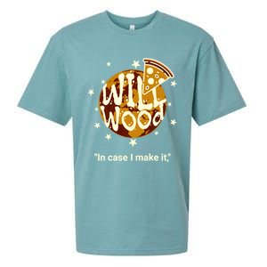 Funny In Case I Make It Classic Will Basic Wood Sueded Cloud Jersey T-Shirt