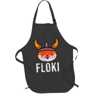 Floki Inu Cryptocurrency Lover Vintage Apron