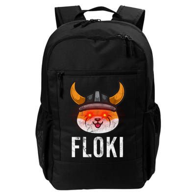 Floki Inu Cryptocurrency Lover Vintage Backpack