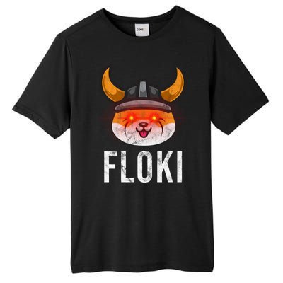 Floki Inu Cryptocurrency Lover Vintage Tall Fusion ChromaSoft Performance T-Shirt