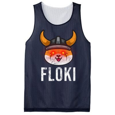 Floki Inu Cryptocurrency Lover Vintage Mesh Reversible Basketball Jersey Tank