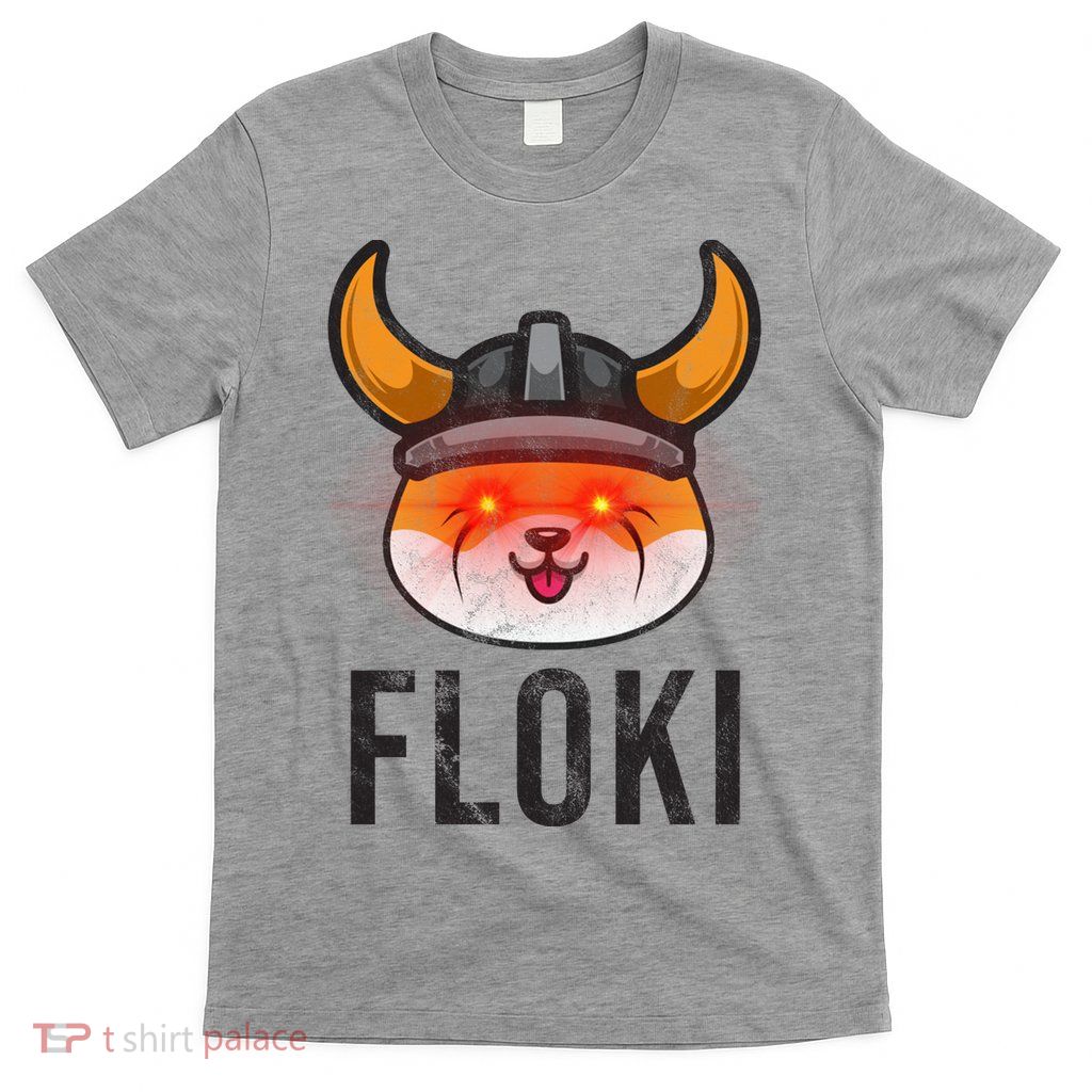 Floki Inu Cryptocurrency Lover Vintage T-Shirt