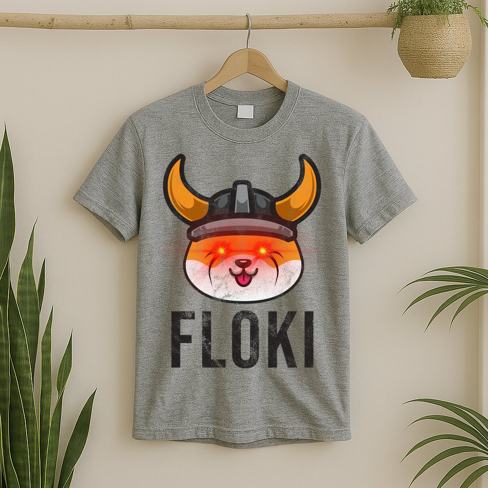Floki Inu Cryptocurrency Lover Vintage T-Shirt