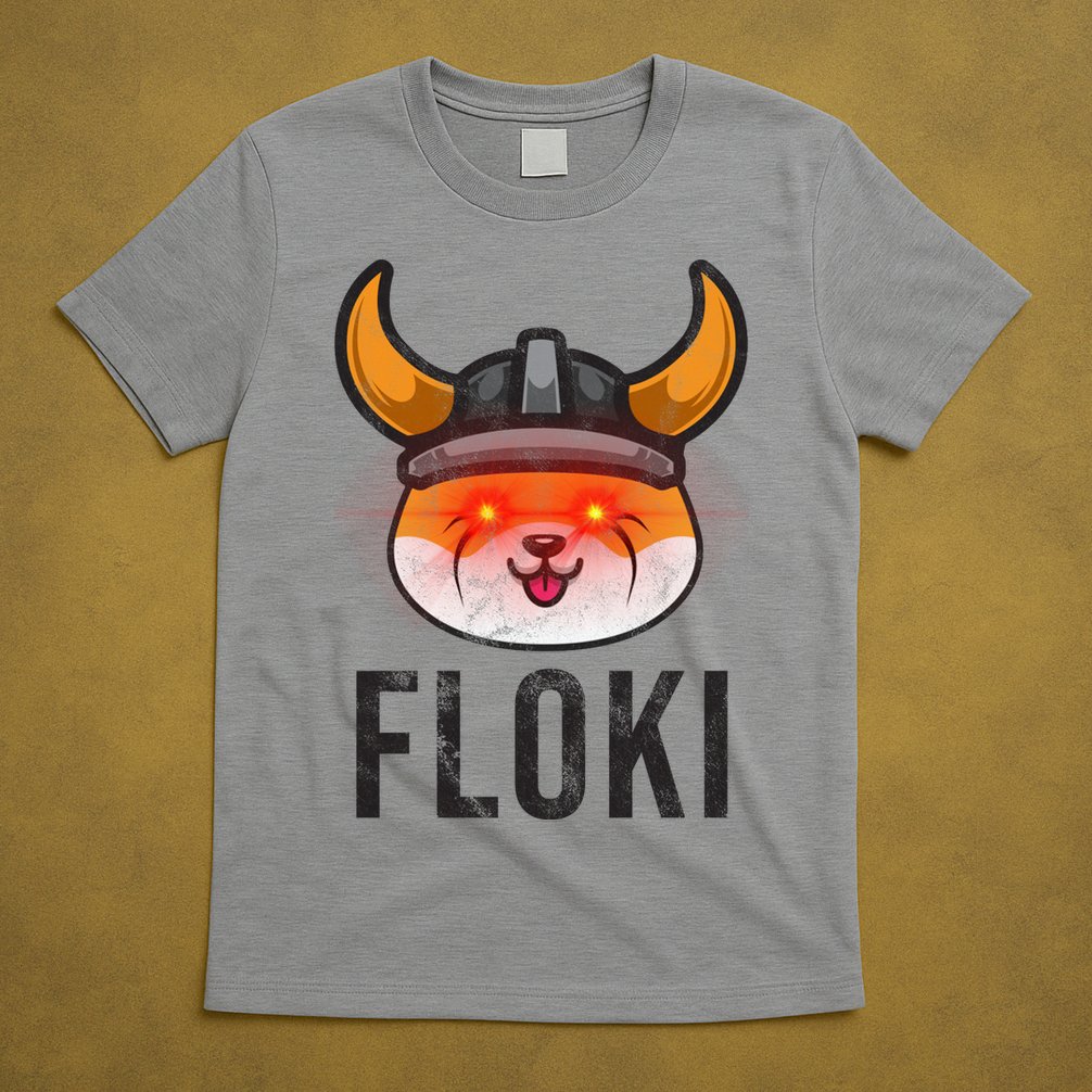 Floki Inu Cryptocurrency Lover Vintage T-Shirt