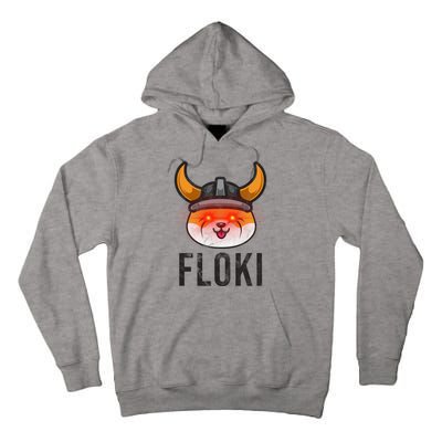 Floki Inu Cryptocurrency Lover Vintage Tall Hoodie