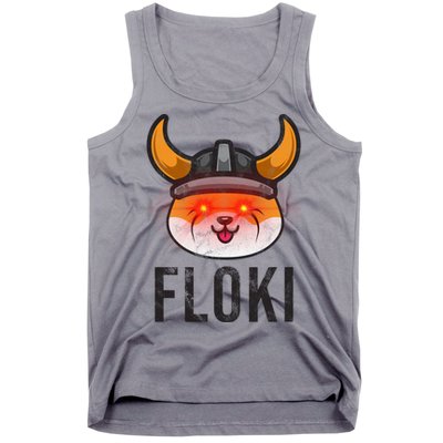 Floki Inu Cryptocurrency Lover Vintage Tank Top