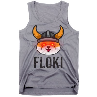 Floki Inu Cryptocurrency Lover Vintage Tank Top