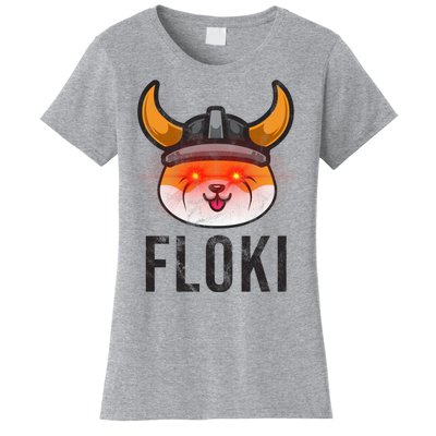 Floki Inu Cryptocurrency Lover Vintage Women's T-Shirt