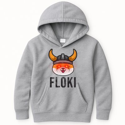 Floki Inu Cryptocurrency Lover Vintage Kids Hoodie