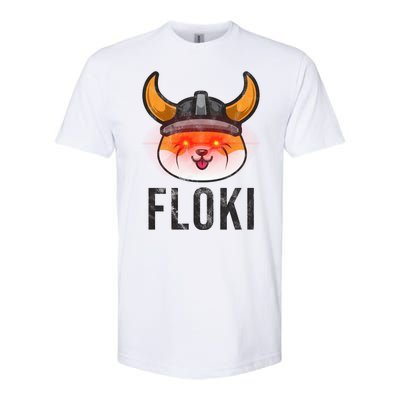 Floki Inu Cryptocurrency Lover Vintage Softstyle CVC T-Shirt