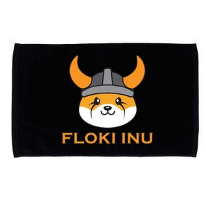 Floki Inu Crypto Currency Vikings Crypto Meme Microfiber Hand Towel