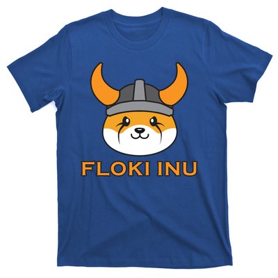 Floki Inu Crypto Currency Vikings Crypto Meme T-Shirt