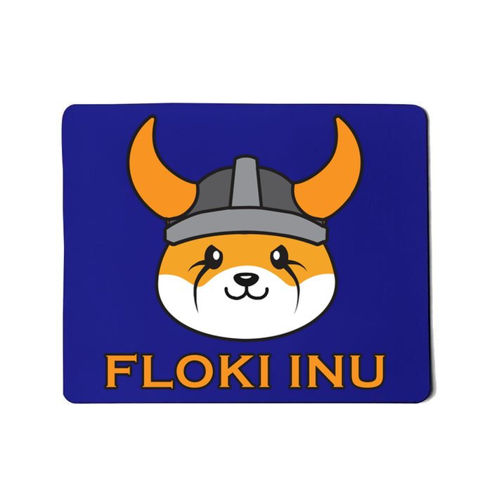 Floki Inu Crypto Currency Vikings Crypto Meme Mousepad