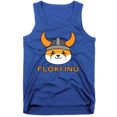 Floki Inu Crypto Currency Vikings Crypto Meme Tank Top