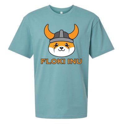 Floki Inu Crypto Currency Vikings Crypto Meme Sueded Cloud Jersey T-Shirt