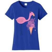 Flamingo Ice Cream Summer Vacay Party Beach Vibes Gift Women's T-Shirt