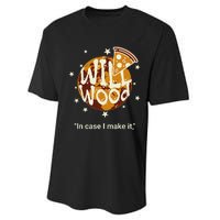 Funny In Case I Make It Classic Will Basic Wood Performance Sprint T-Shirt