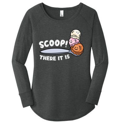 Funny Ice Cream Ice Cream Lover Gift Ice Cream Women's Perfect Tri Tunic Long Sleeve Shirt