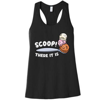 Funny Ice Cream Ice Cream Lover Gift Ice Cream Women's Racerback Tank