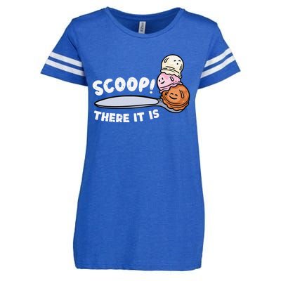 Funny Ice Cream Ice Cream Lover Gift Ice Cream Enza Ladies Jersey Football T-Shirt