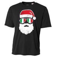 Funny Italian Christmas Pajama Funny Italian Matching Family Cooling Performance Crew T-Shirt