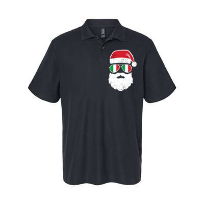 Funny Italian Christmas Pajama Funny Italian Matching Family Softstyle Adult Sport Polo